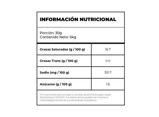 Queso Crema DELICE bandeja de 5kg