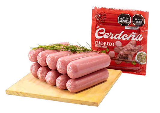 CHORIZO PARRILLERO COCIDO CERDEÑA  X 10 UND