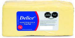 MANTEQUILLA CON  SAL BLOQUE 1 KG