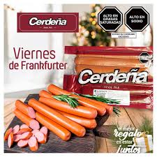 SALCHICHA  FRANKFURTER GASTRONOMICA CERDEÑA x 20 UND