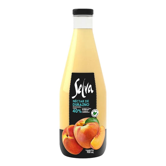Jugo Néctar de Durazno SELVA Botella x 900 ml