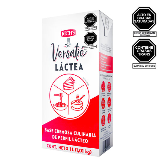 Crema de Leche Versatié Láctea RICH'S 1L