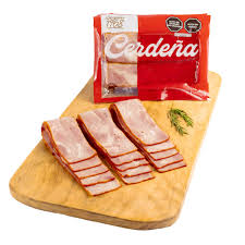 CERDEÑA TOCINO BACON CORTADO X 1KG